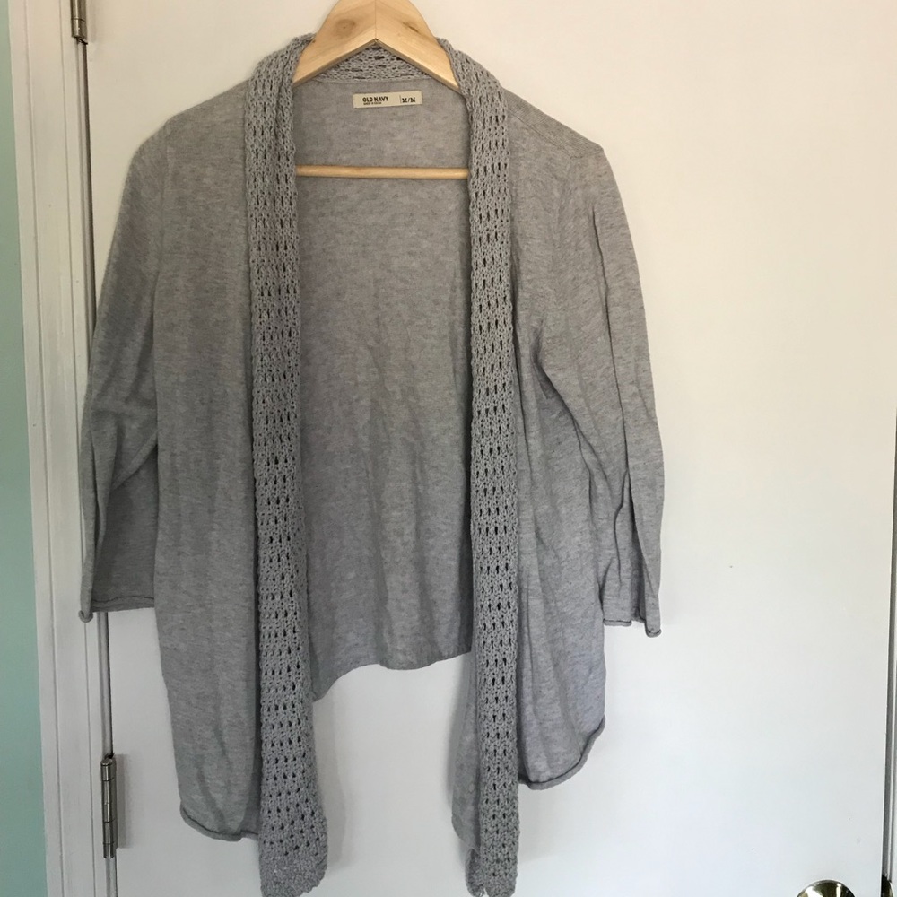 Old navy lavender cardigan size medium